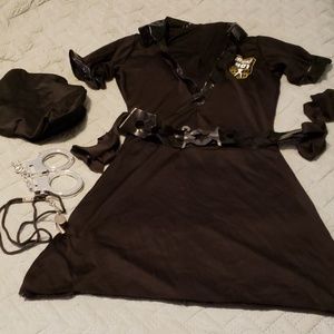 "Officer hot" Halloween costume, dress